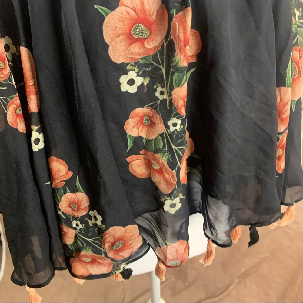 NEW Carolina K Off Shoulder Floral Tank Blouse